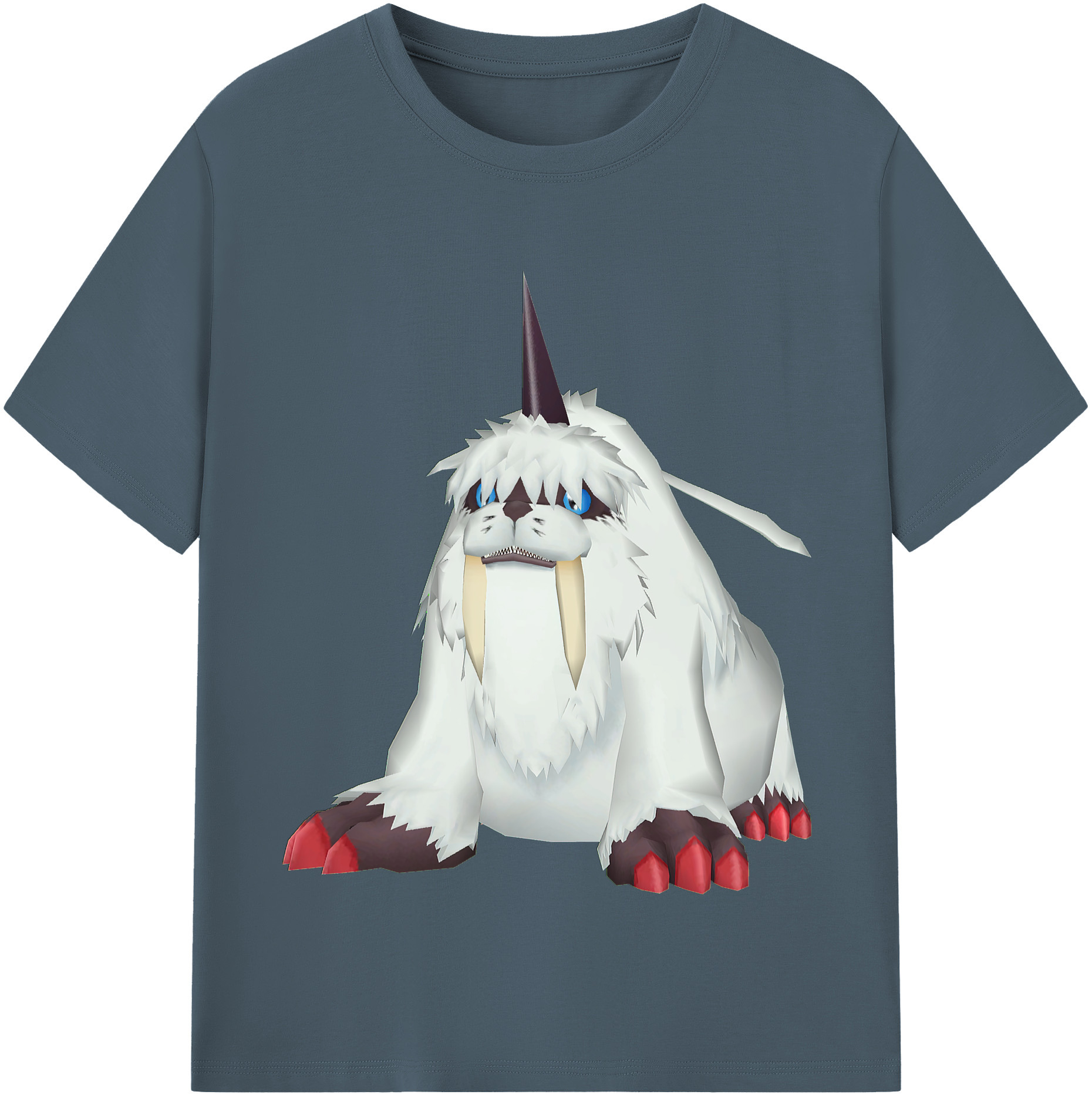 （画像用） Digimon デジタルモンスター/デジモン 綿100％半袖Tシャツ（フロントプリント）